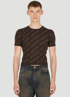 Logo Motif Cropped Top