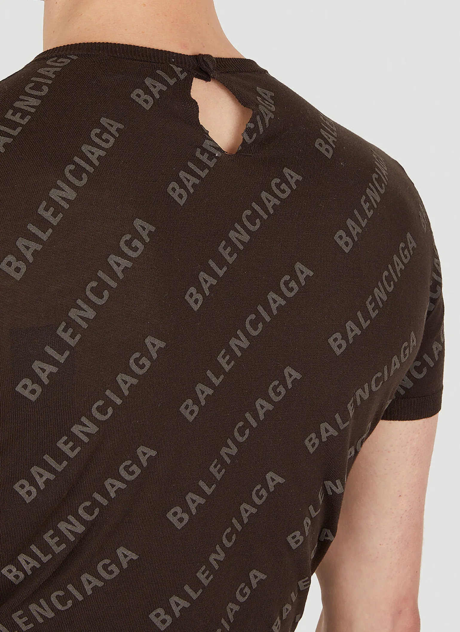 Logo Motif Cropped Top