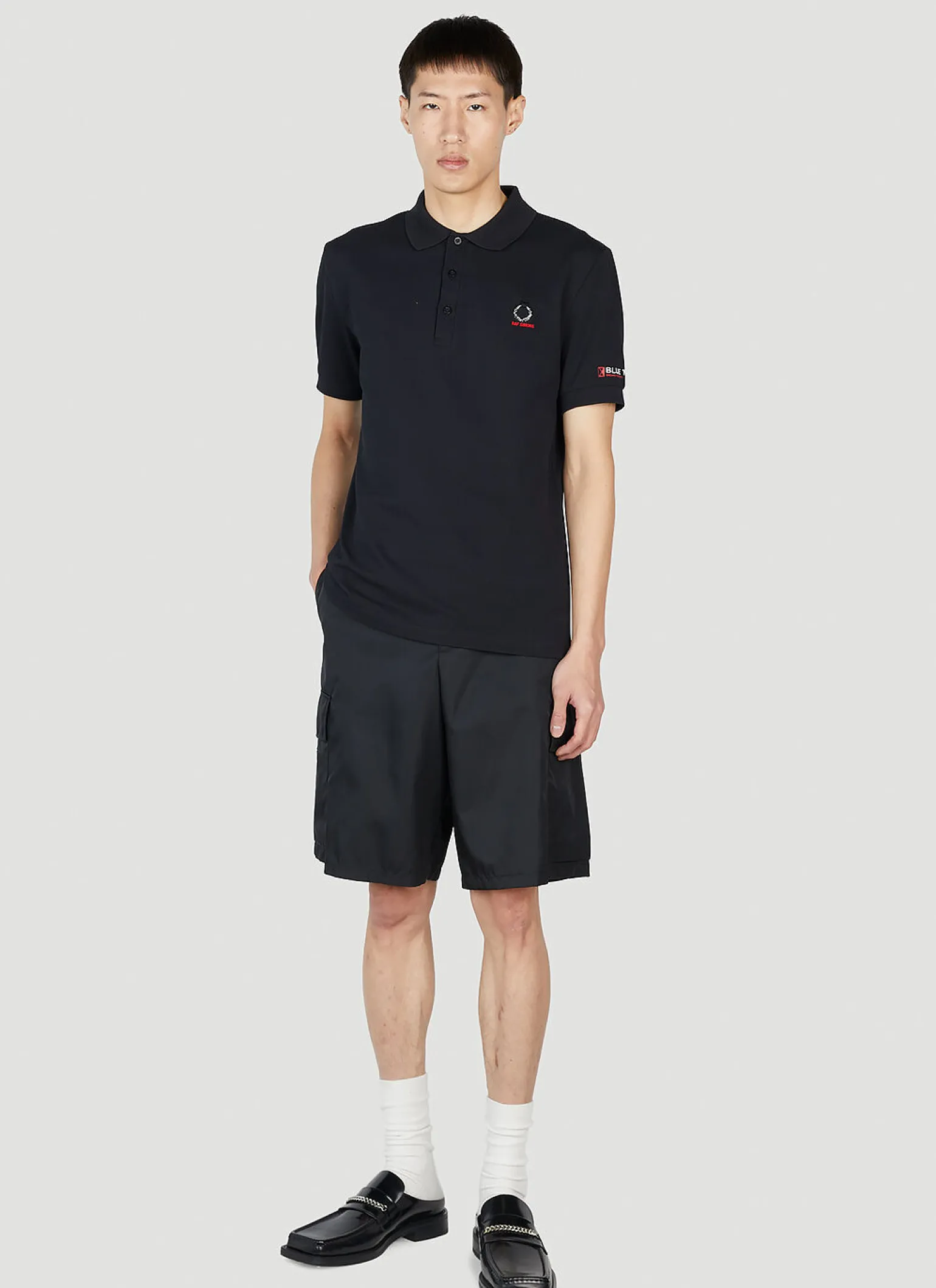Logo Motif Polo Top