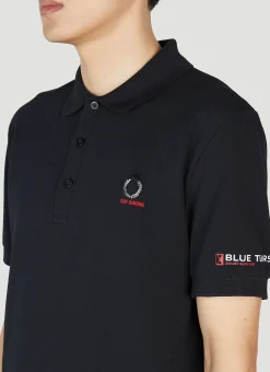 Logo Motif Polo Top