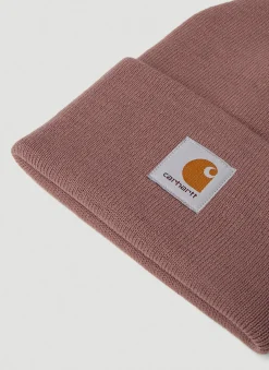 Logo Patch Beanie Hat