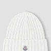 Logo Patch Beanie Hat