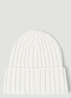 Logo Patch Beanie Hat