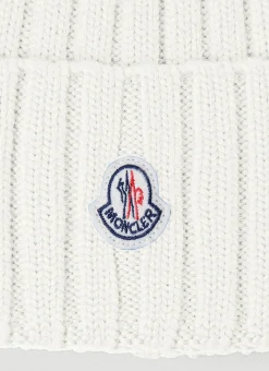 Logo Patch Beanie Hat