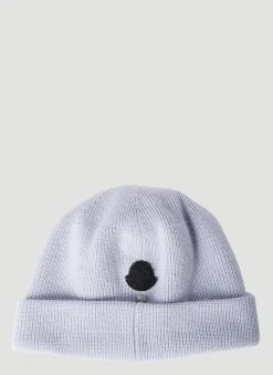 Logo Patch Beanie Hat