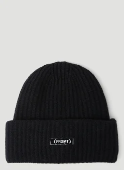 Logo Patch Beanie Hat