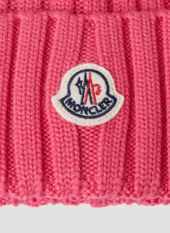 Logo Patch Beanie Hat