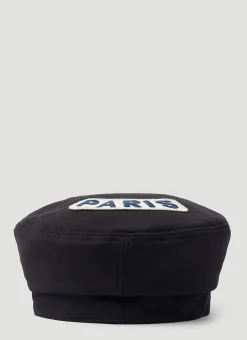 Logo Patch Beret