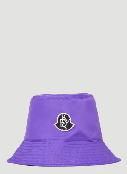 Logo Patch Bucket Hat