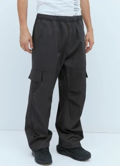 Logo Patch Cargo Pants