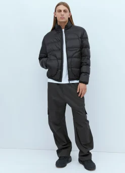 Logo Patch Cargo Pants