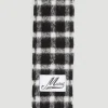 Logo Patch Check Scarf