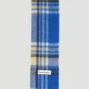 Logo Patch Check Scarf