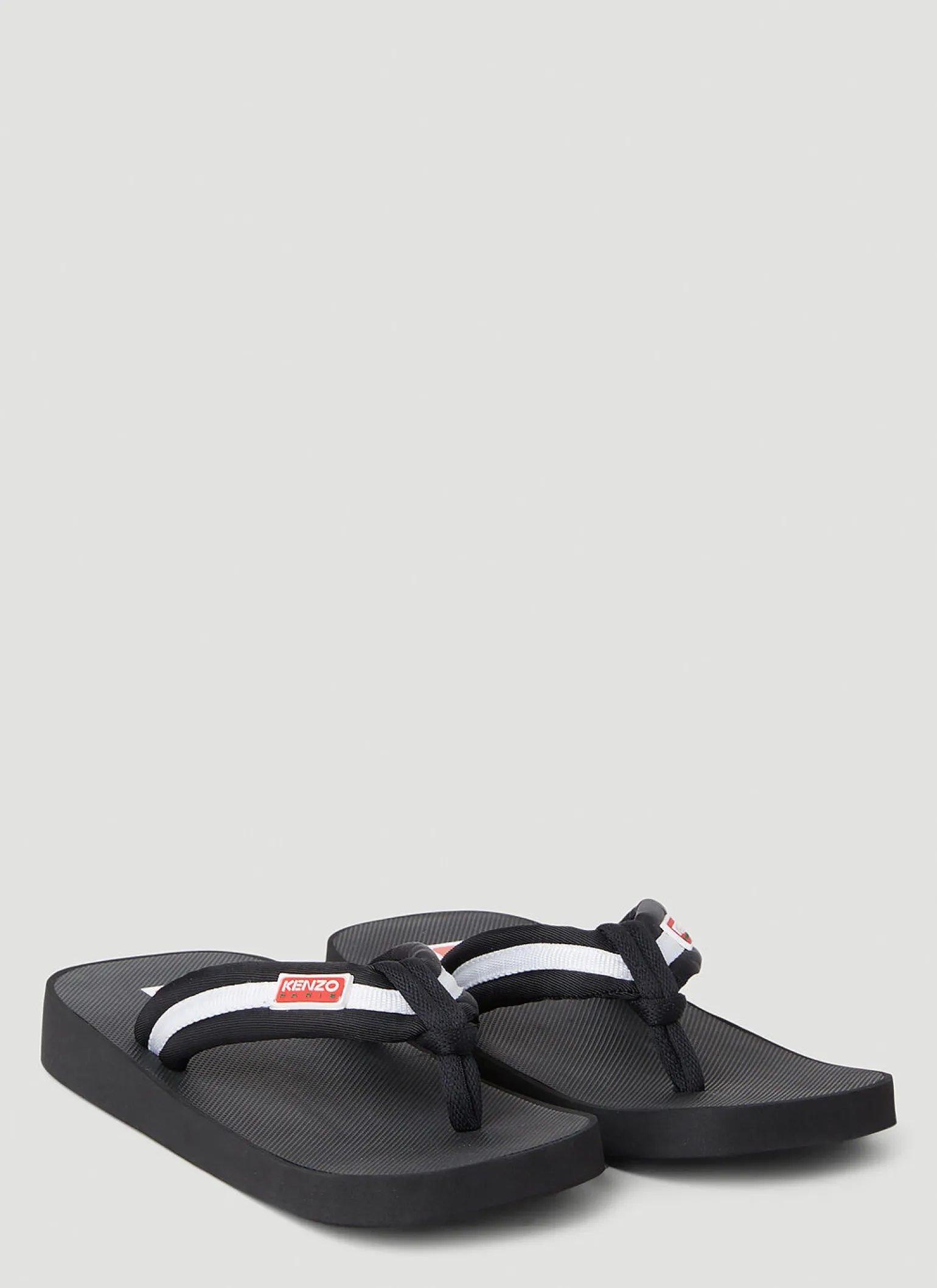 Logo Patch Flip Flops