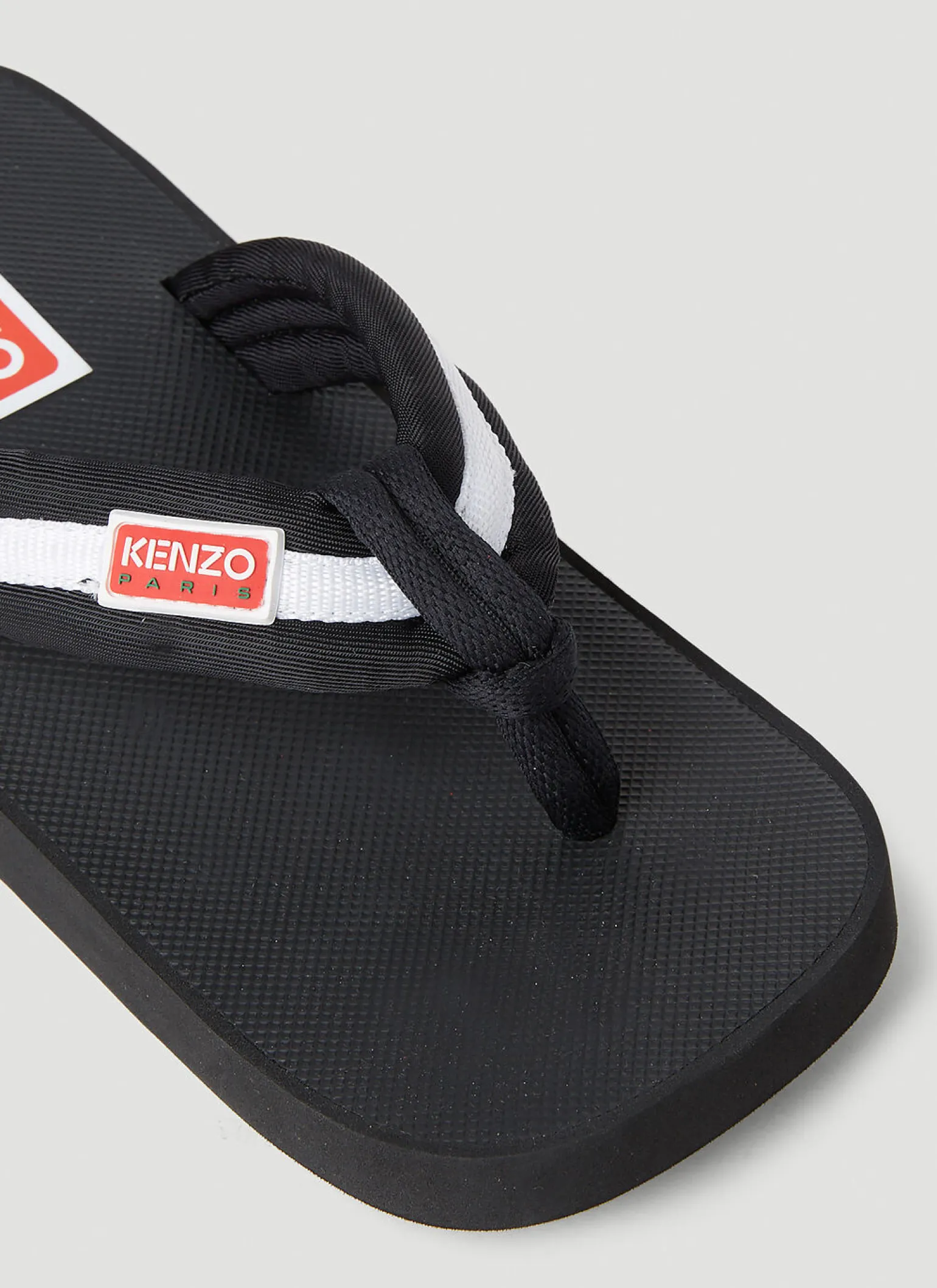 Logo Patch Flip Flops