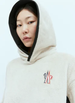Logo Patch Hooded Sweatshirt