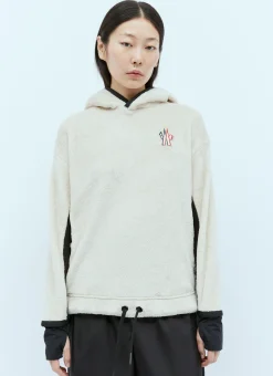 Logo Patch Hooded Sweatshirt