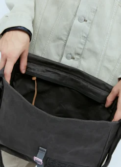Logo Patch Messenger Bag