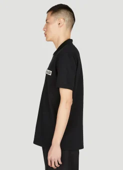 Logo Patch Polo Shirt