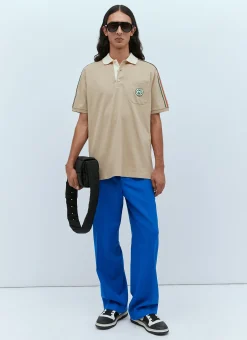 Logo Patch Polo Shirt