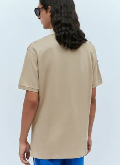 Logo Patch Polo Shirt