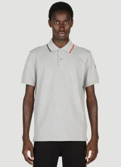Logo Patch Polo Shirt
