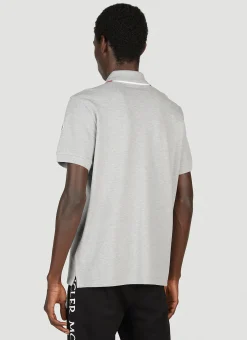 Logo Patch Polo Shirt