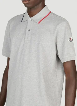Logo Patch Polo Shirt