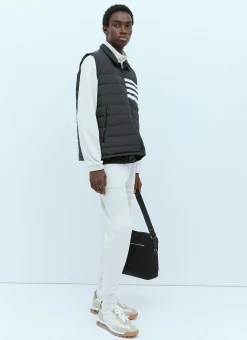 Logo Patch Quarter Zip-Up Sweatershirt