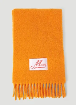 Logo Patch Scarf