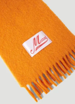 Logo Patch Scarf
