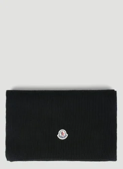 Logo Patch Scarf