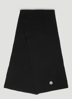 Logo Patch Scarf
