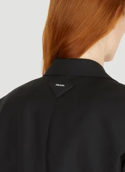 Logo Patch Suit Blazer