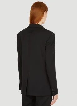 Logo Patch Suit Blazer