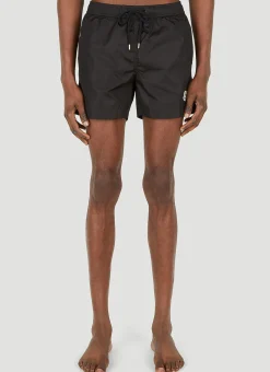 Logo Patch Swim Shorts