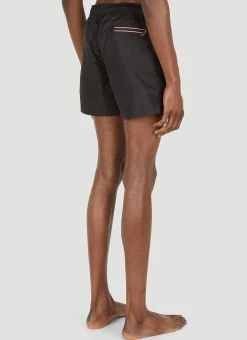 Logo Patch Swim Shorts