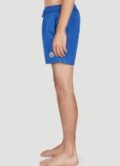 Logo Patch Swim Shorts