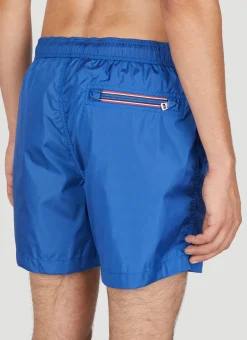 Logo Patch Swim Shorts