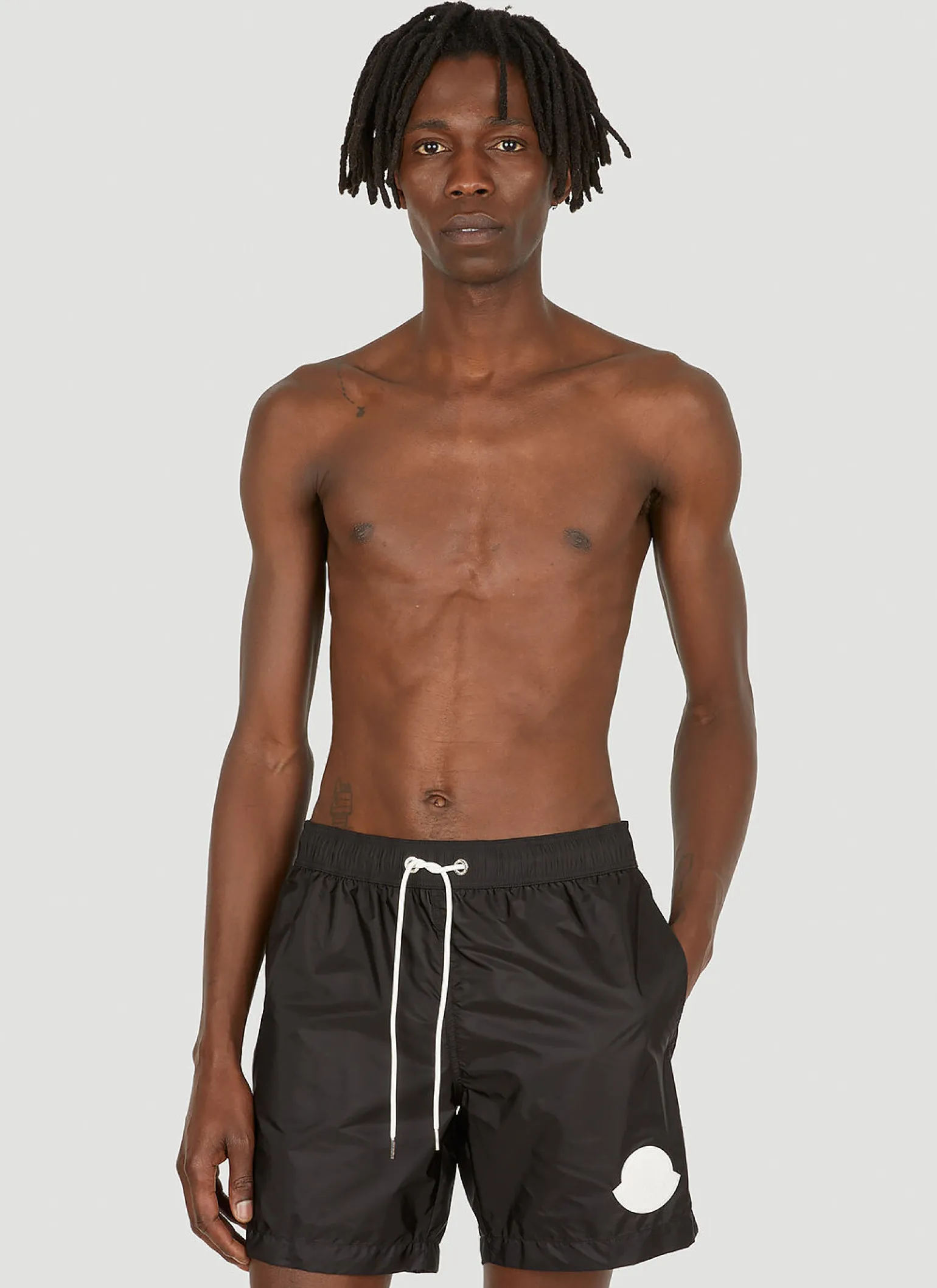 Logo Patch Swim Shorts