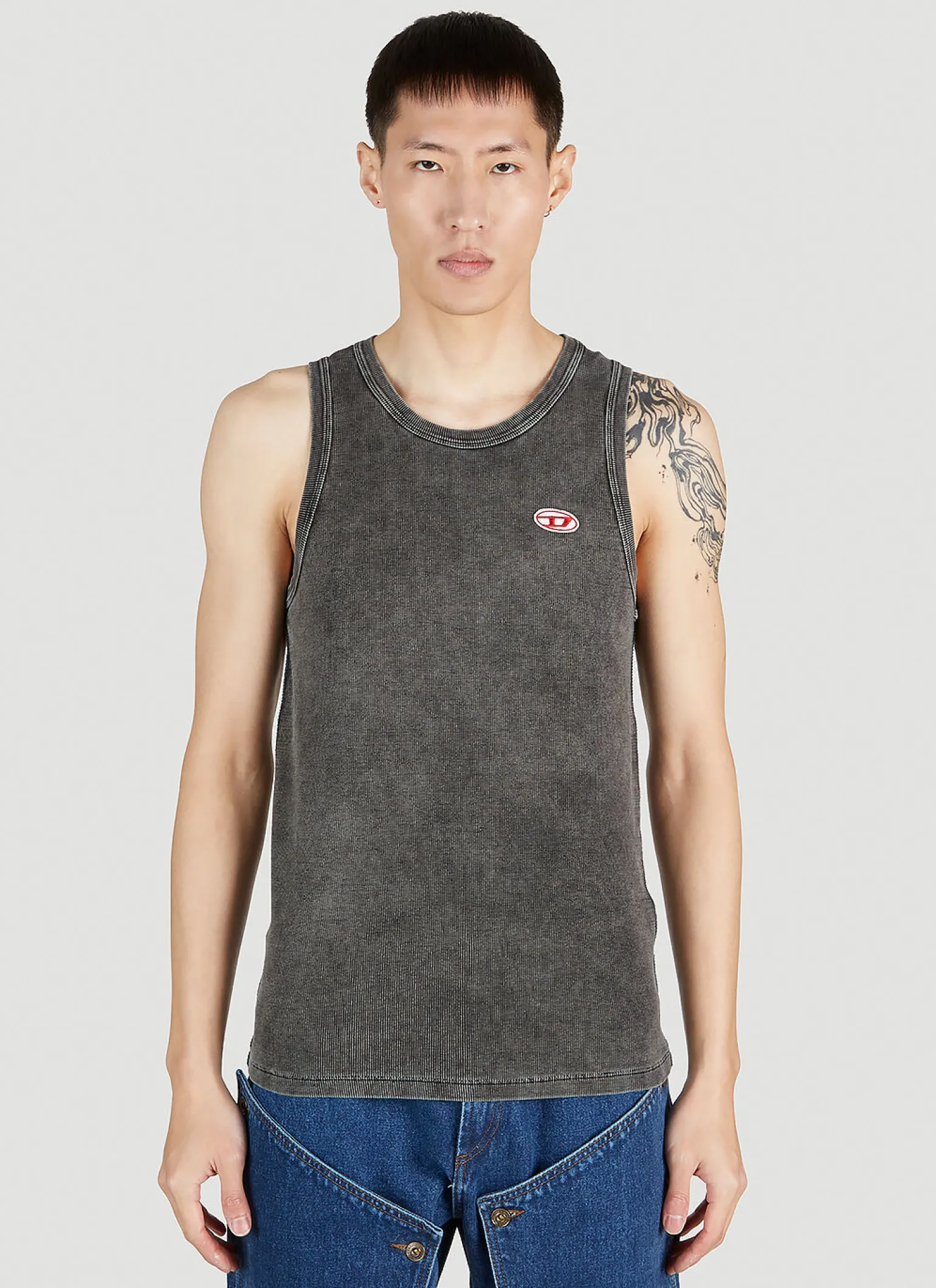 Logo Patch Tank Top