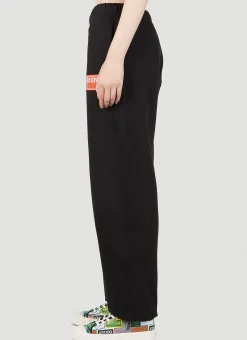 Logo Patch Track Pants