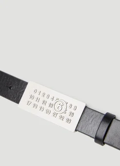 Logo Plaque Belt
