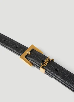 Logo Plaque Belt