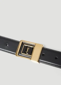 Logo Plaque Belt