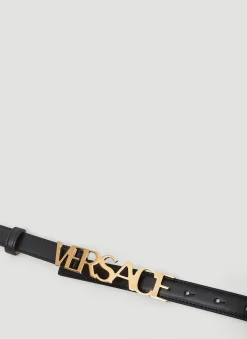Logo Plaque Belt