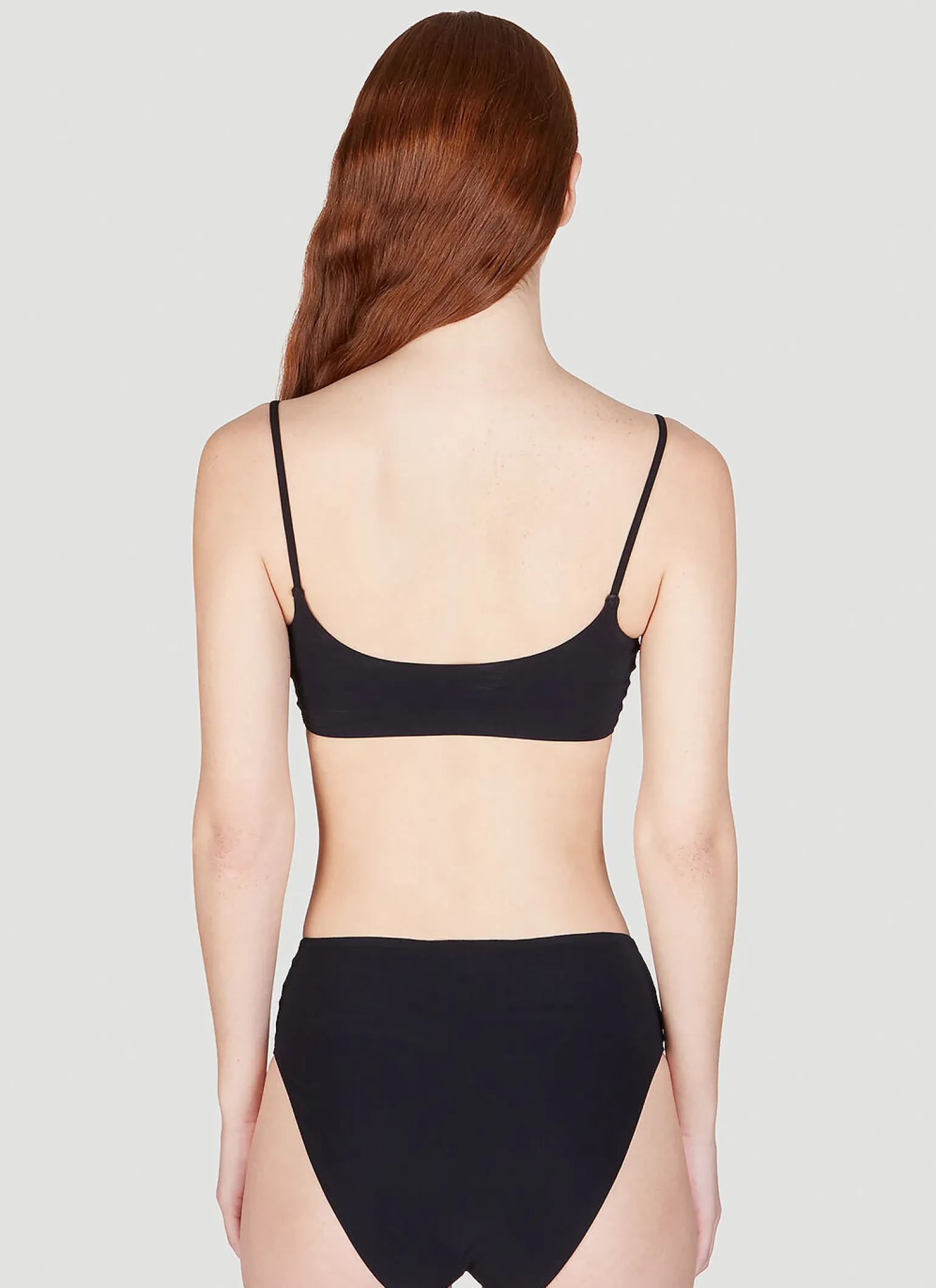 Logo Plaque Bikini Top