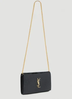 Logo Plaque Chain Wallet