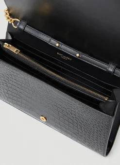 Logo Plaque Chain Wallet
