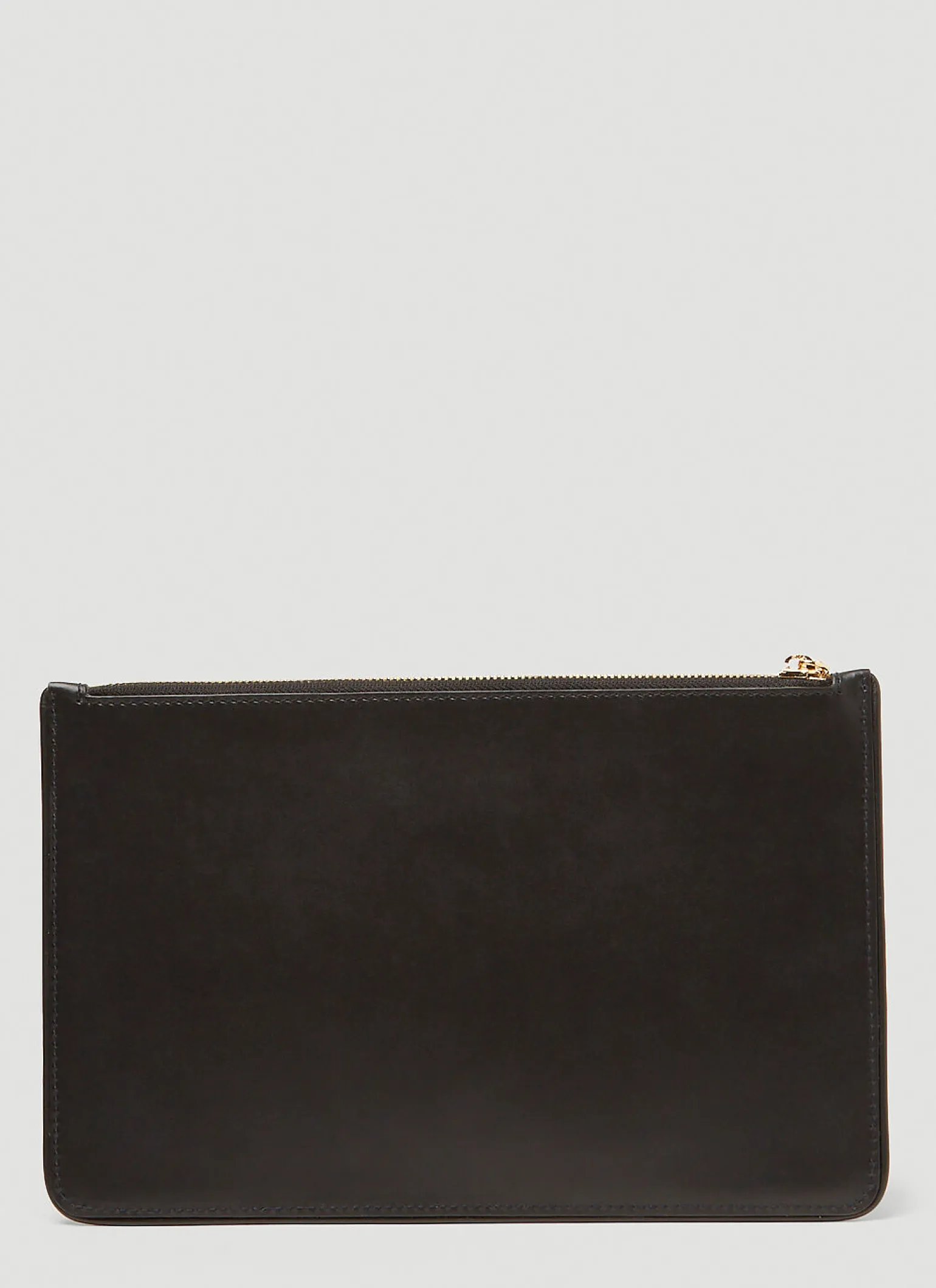 Logo Plaque Clutch Bag